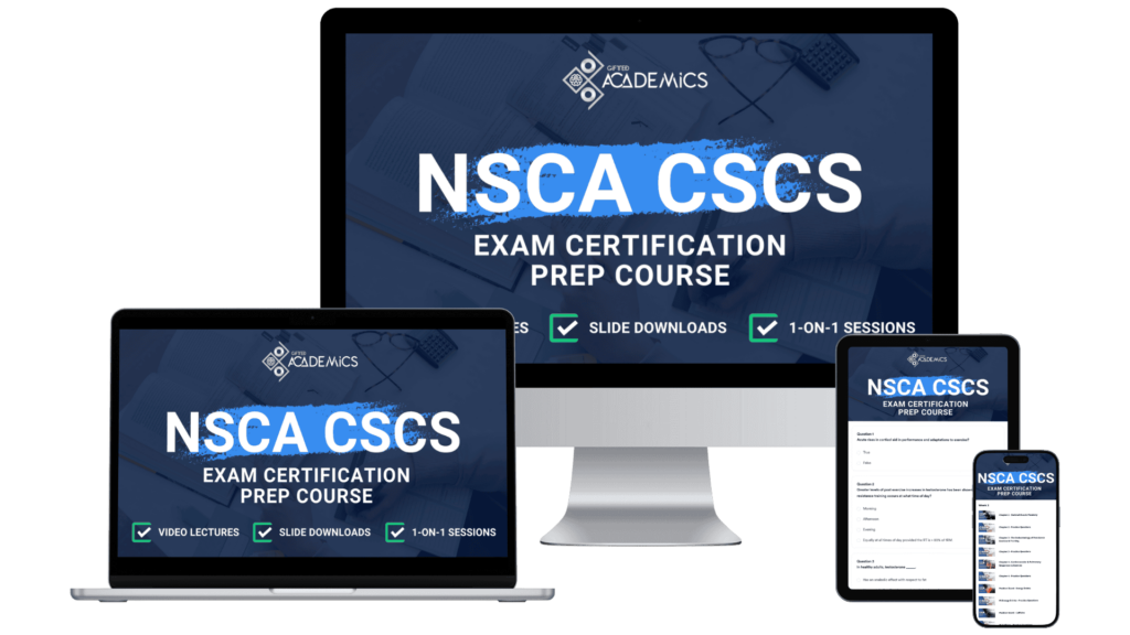 NSCA CSCS Prep Course Packages