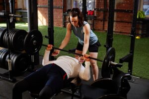 Woman with Disability in Strength Workout muscle fiber types